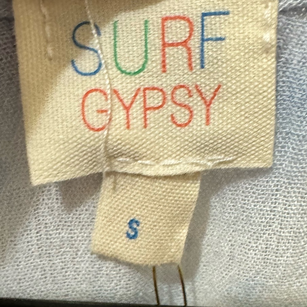 Surf Gypsy Tassel Boho Swim Coverup Size Small - Picture 5 of 5